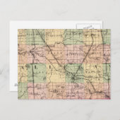 Carte du comté d'Allegan, Michigan (Devant / Derrière)