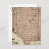 Carte du comté d'Anoka, Minnesota (Devant / Derrière)