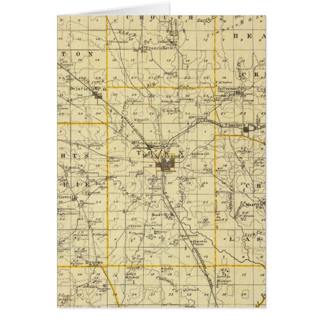 Carte du comté de Hamilton (Devant)