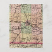 Carte du comté de Jackson, Michigan (Devant)