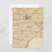 Carte du comté de La Porte (Devant / Derrière)