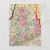 Carte Du Comté De L'État Du Maine (Devant)