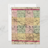 Carte du comté de Livingston, Michigan (Devant / Derrière)