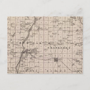 Carte du comté de Montgomery, État de l'Iowa