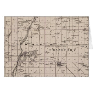 Carte du comté de Montgomery, État de l'Iowa