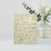 Carte du comté de Montgomery, Hillsboro et Virden (Debout devant)