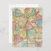 Carte du Comté de Norfolk, Massachusetts (Devant / Derrière)