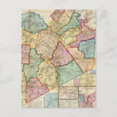 Carte du Comté de Norfolk, Massachusetts (Devant)