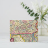 Carte Du Comté De Pennsylvanie, New Jersey (Debout devant)