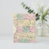 Carte du comté de Polk, État du Wisconsin (Debout devant)