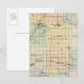 Carte du comté de St Croix (Devant / Derrière)