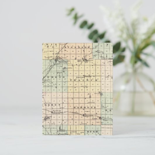 Carte du comté de St Croix (Debout devant)