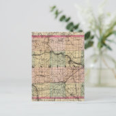 Carte du comté de Washtenaw, Michigan (Debout devant)