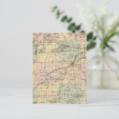 Carte du comté de Waukesha, État du Wisconsin (Debout devant)