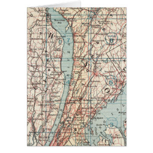 Carte du comté de Westchester, New York