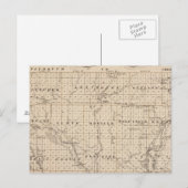 Carte du comté de Woodbury, État de l'Iowa (Devant / Derrière)