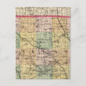 Carte du comté d'Oakland, Michigan (Devant)