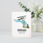 Carte du Connemara National Park Comté de Galway I (Debout devant)