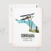 Carte du Connemara National Park Comté de Galway I (Devant / Derrière)