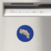 Carte du Costa Rica Magnet (In Situ (Lave-vaisselle))