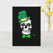 Carte du crâne de St Patrick (Fleur jaune)