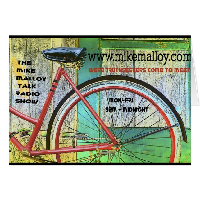 CARTE DU CYCLISTE TRUTHSEEKER (Devant horizontal)