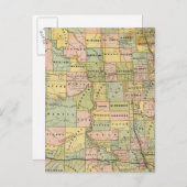 Carte du Dakota (Devant / Derrière)