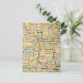 Carte du Dakota (Debout devant)