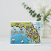Carte du dessin animé en Floride (Debout devant)
