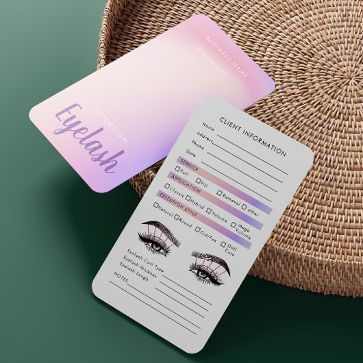 Carte du dossier client de l'extension Hologram Ey