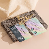 Carte du dossier client Hologram Lash tendance