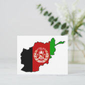 Carte du drapeau afghan (Debout devant)