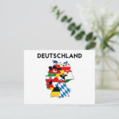 carte du drapeau allemand (Debout devant)