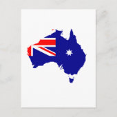 Carte du drapeau australien (Devant)