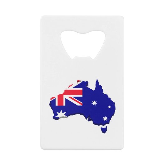 Carte du drapeau australien (Devant)