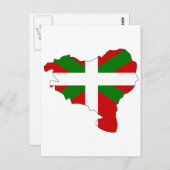Carte du drapeau basque (Devant / Derrière)
