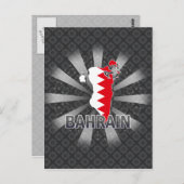 Carte du drapeau de Bahreïn 2.0 (Devant / Derrière)
