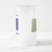 Carte du drapeau de Pennsylvanie City Mug (Centre)