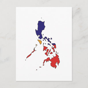 Carte du drapeau des Philippines