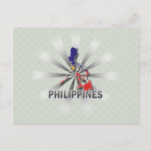 Carte du drapeau des Philippines 2.0 (Devant)