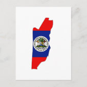 Carte du drapeau du Belize (Devant)