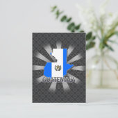 Carte du drapeau du Guatemala 2.0 (Debout devant)