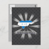 Carte du drapeau du Honduras 2.0 (Devant / Derrière)