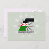 Carte du drapeau du Sahara occidental 2.0 (Devant / Derrière)