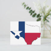 Carte du drapeau du Texas (Debout devant)