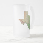 Carte du drapeau du Texas City Mug (Devant droit)