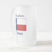 Carte du drapeau du Texas City Mug (Devant gauche)