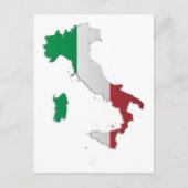 Carte du drapeau italien (Devant)