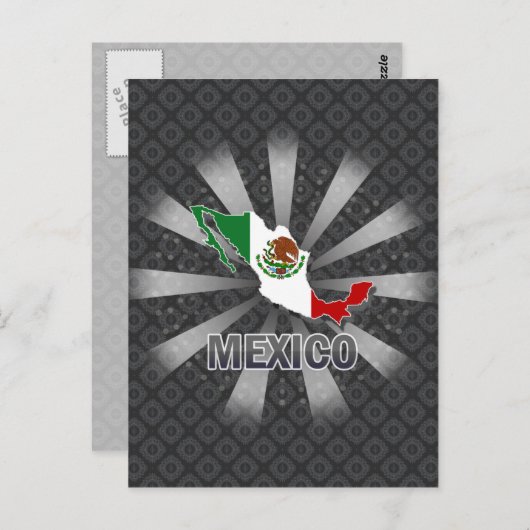 Carte du drapeau mexicain 2.0 (Devant / Derrière)