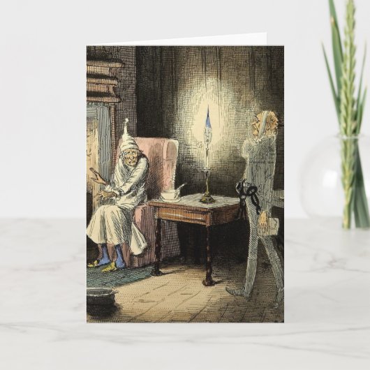 Carte du fantôme d'un Marley de chant de Noël (Devant)